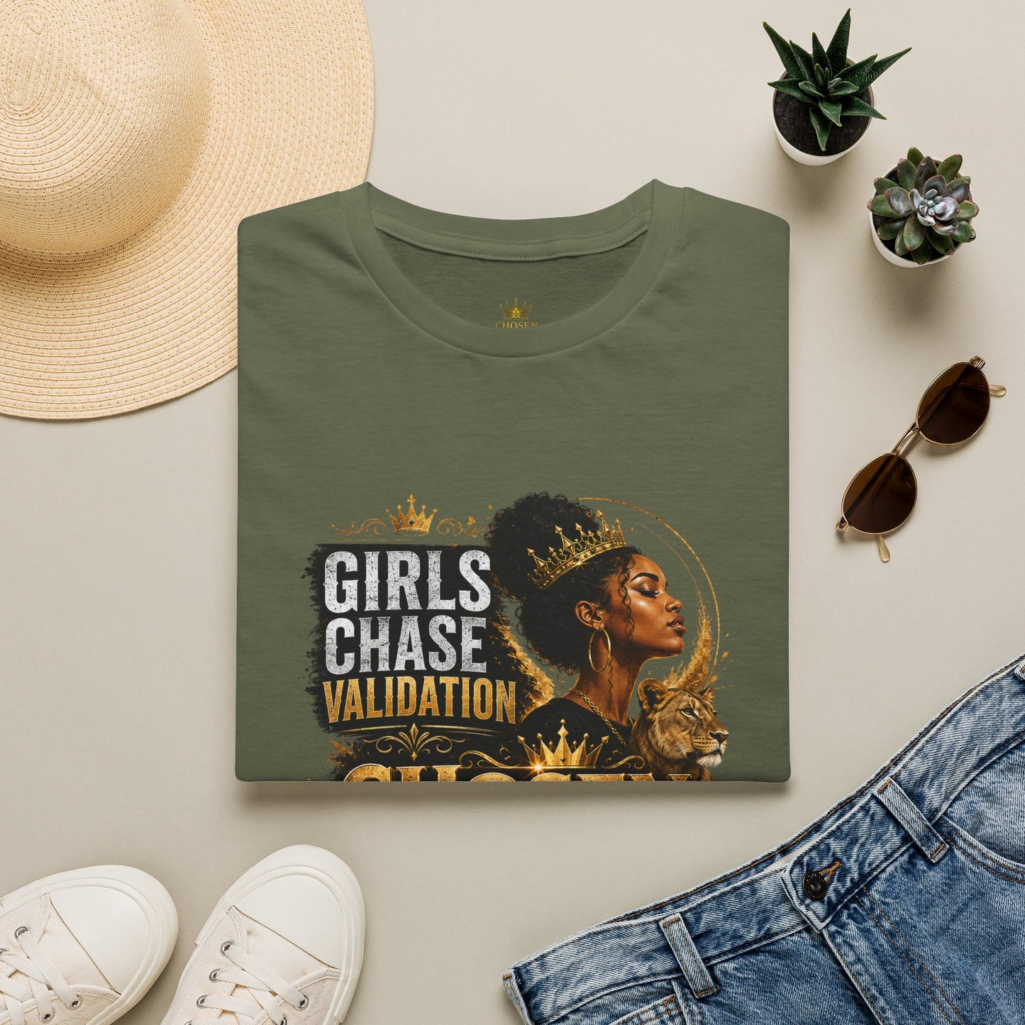 Girls Chase Validation – Chosen Women Purpose T-Shirt
