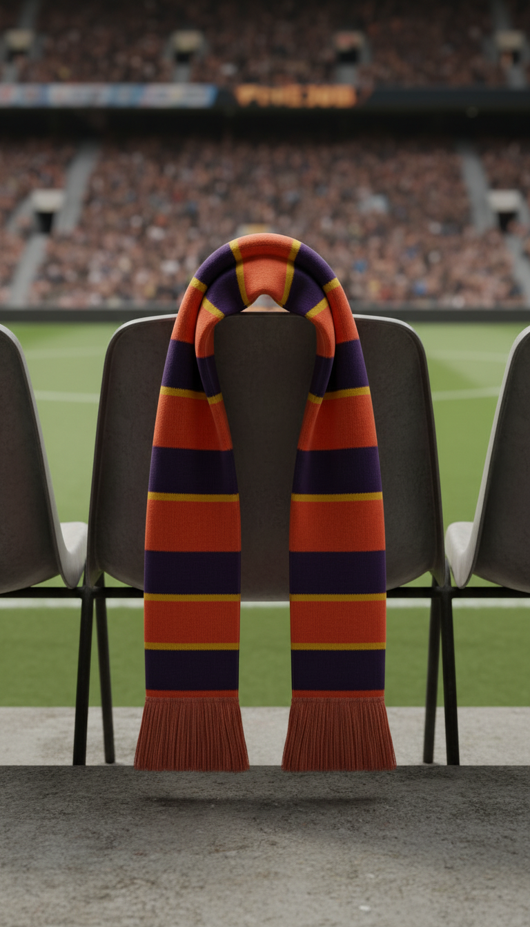 Fan Scarf in a new setting