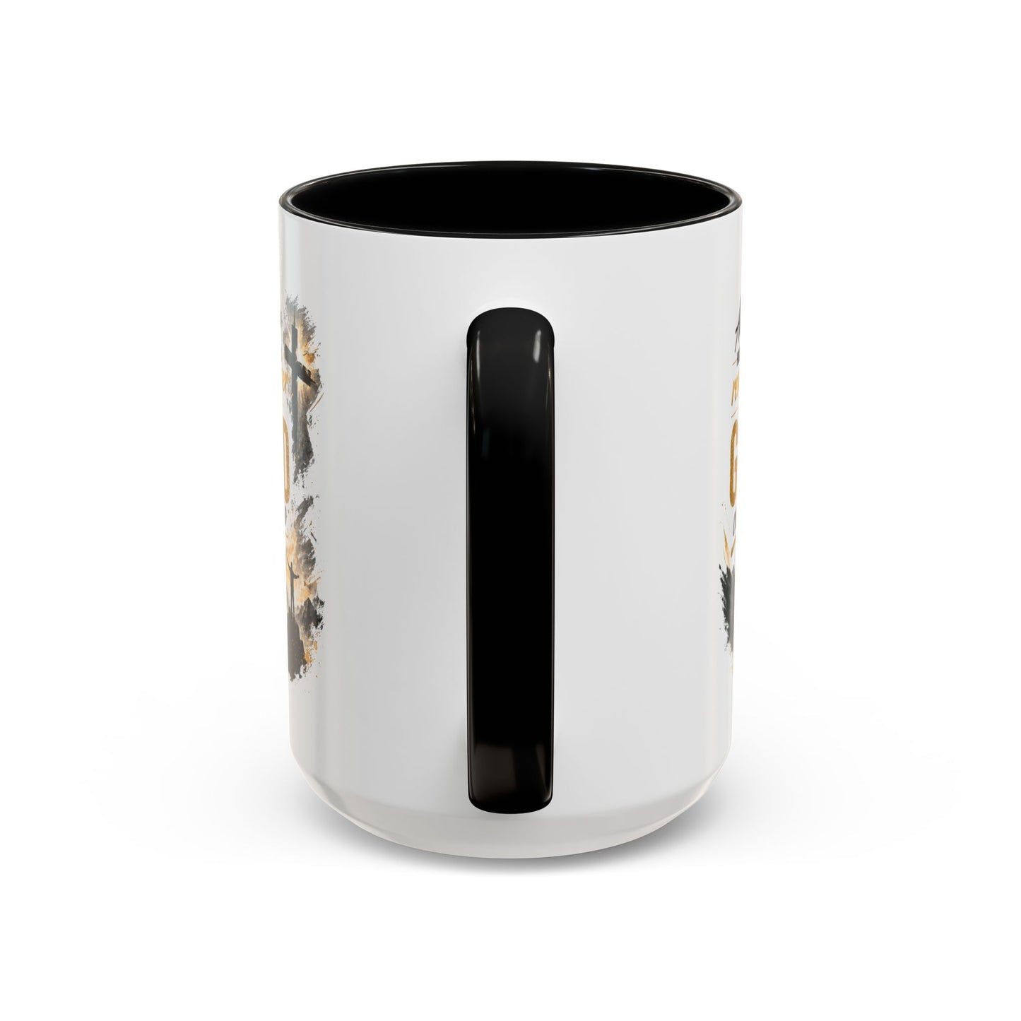 Inspirational Christian Coffee Mug - "All You Have To Do Is Remember That God Can Do" - Accent 11/15oz