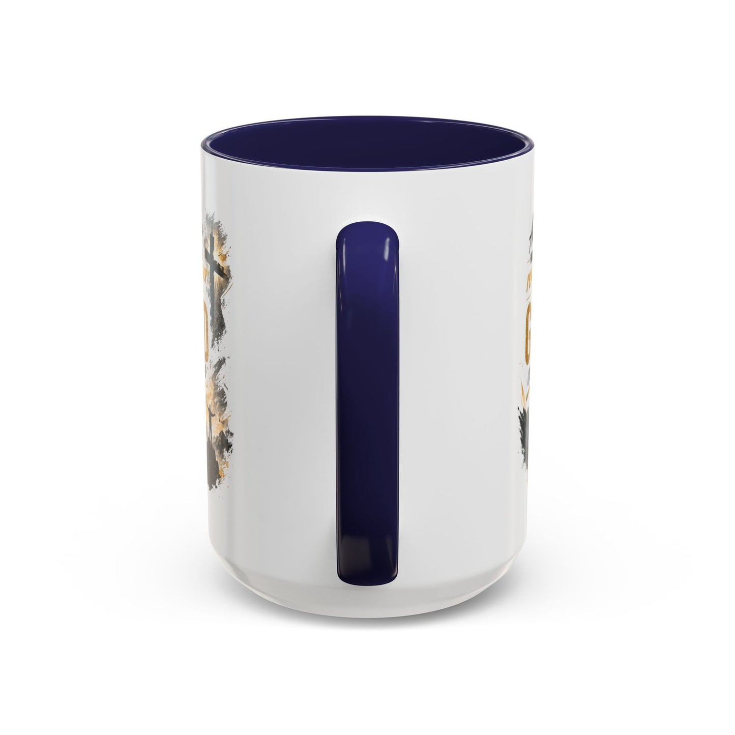 Inspirational Christian Coffee Mug - "All You Have To Do Is Remember That God Can Do" - Accent 11/15oz