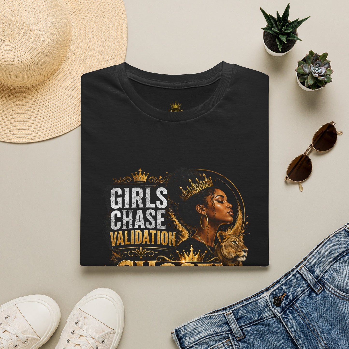 Girls Chase Validation – Chosen Women Purpose T-Shirt