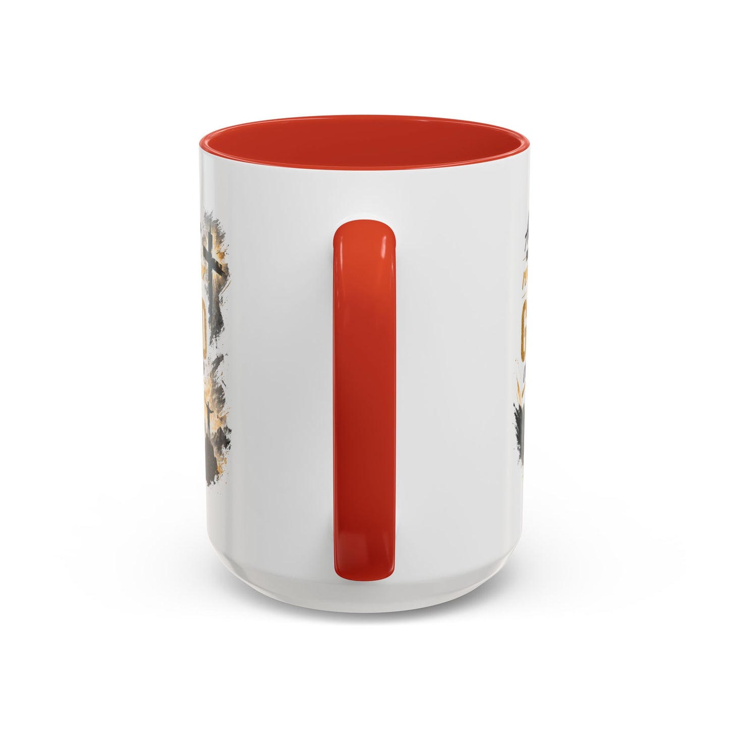 Inspirational Christian Coffee Mug - "All You Have To Do Is Remember That God Can Do" - Accent 11/15oz