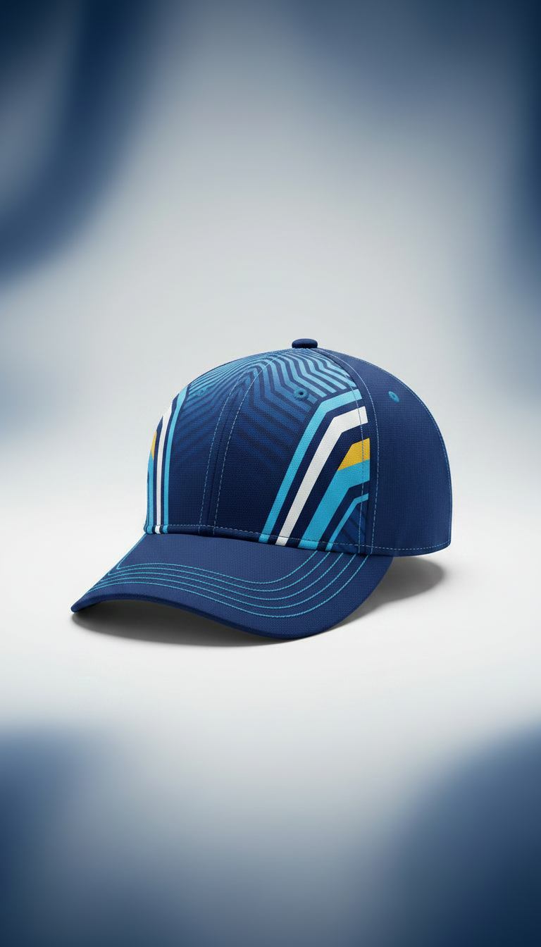 Alternate angle view of Soccer Hat
