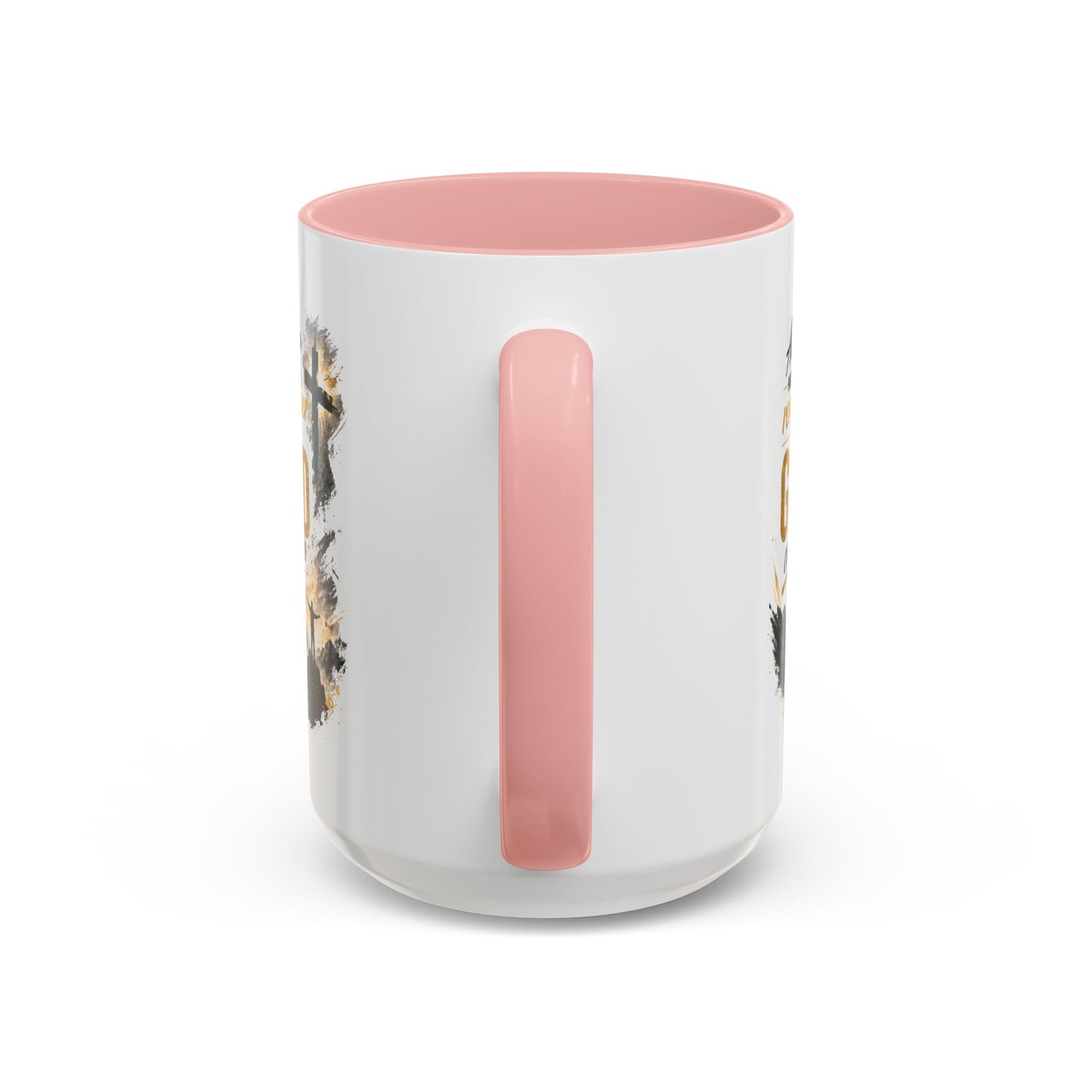 Inspirational Christian Coffee Mug - "All You Have To Do Is Remember That God Can Do" - Accent 11/15oz