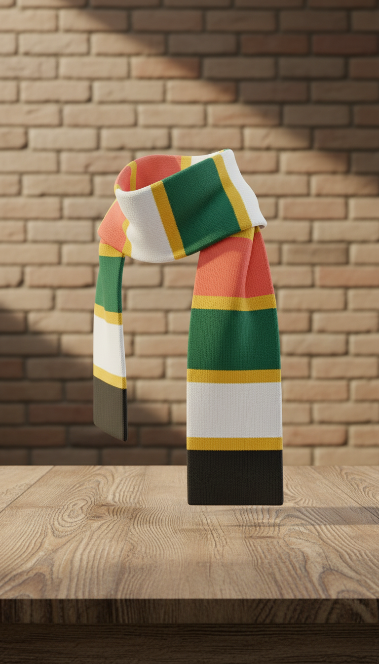 Commemorative Scarf in a new setting